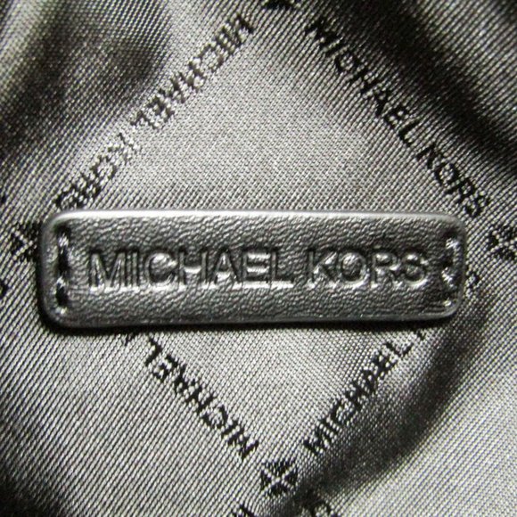 Michael Kors DOVER 35R3G4DC5L Women's Leather Shoulder Bag Black - Picture 9 of 11